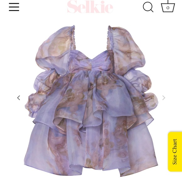 Selkie New Without Tags Puff Dress size Small - Picture 3 of 7